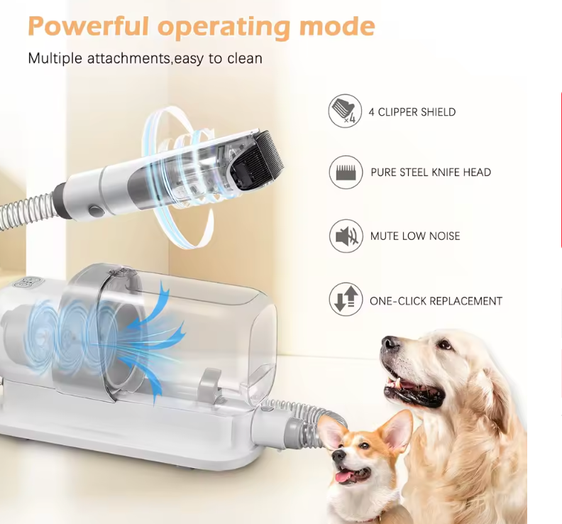 Easy Life™ 5-in-1 Pro Pet Grooming Vacuum